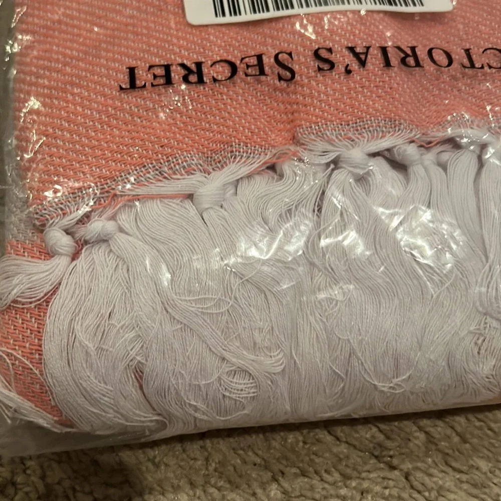 Pink VICTORIA'S SECRET Beach Blanket or Throw 50IN X 60IN